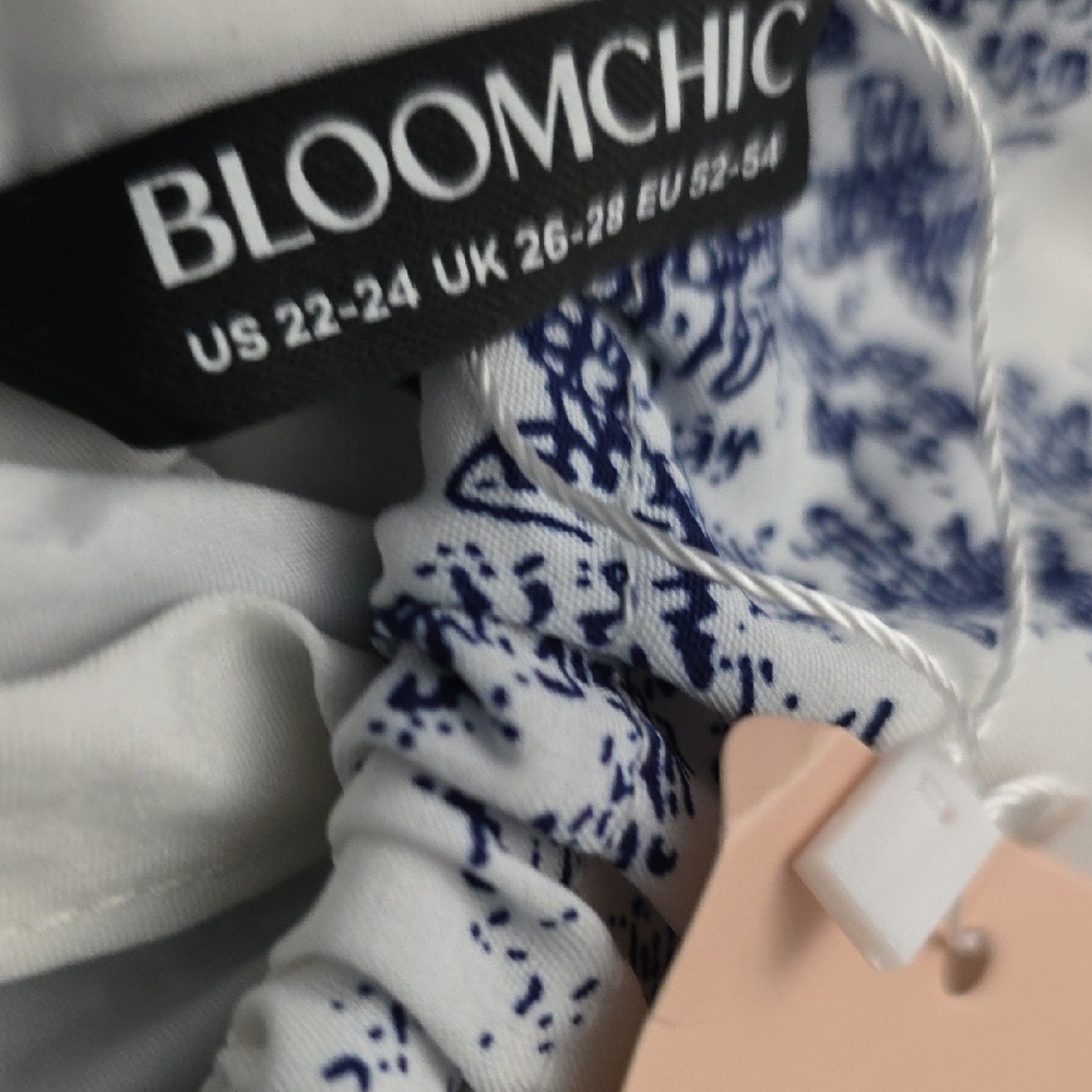 BloomChic Spring Time Florals Sleeveless Midi Dress - Picture 9 of 10